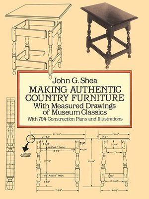 cover image of Making Authentic Country Furniture